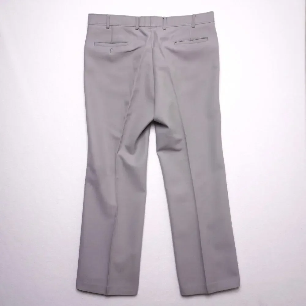Vintage Levi's Action Slacks Sta-Prest Menswear Gray Dress Pants‎ 70s Trousers